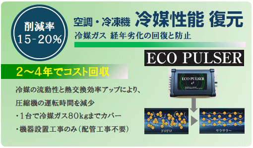 冷媒パルス信号